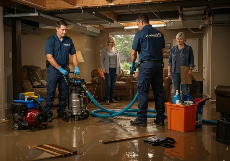 Basement Water Extraction and Removal Techniques process in McCurtain County, OK